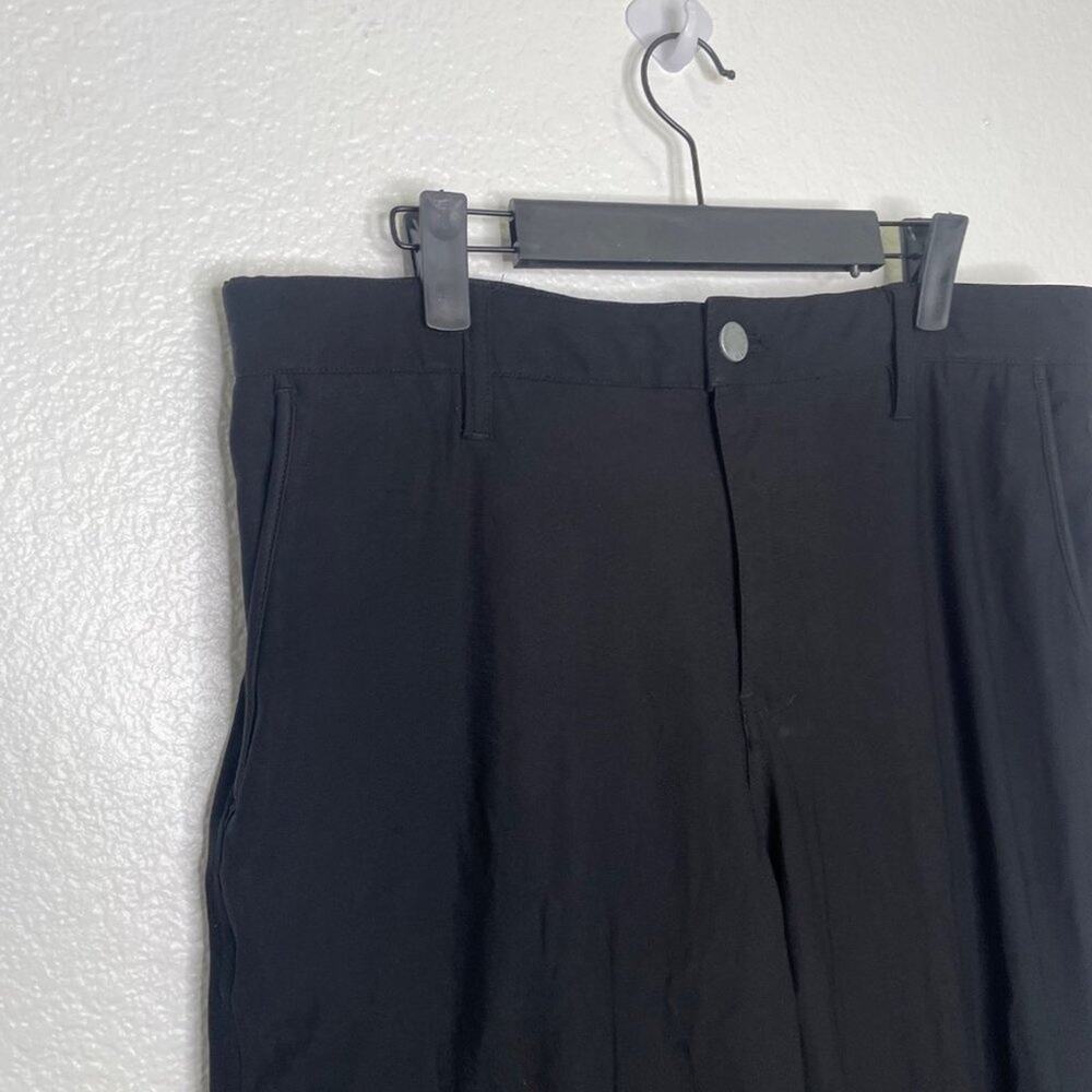 32 Degrees Mens Pants Size 34 Performance Black Straight Leg Casual Wear 34x32 - Picture 7 of 13